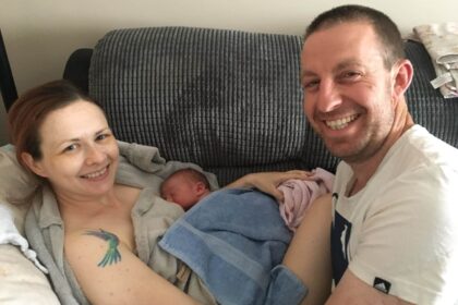 What happens after a home birth?