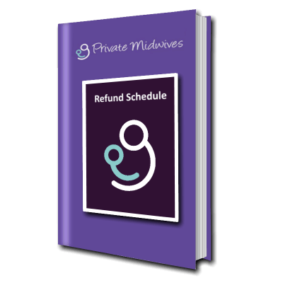 Refund Schedule from Private Midwives