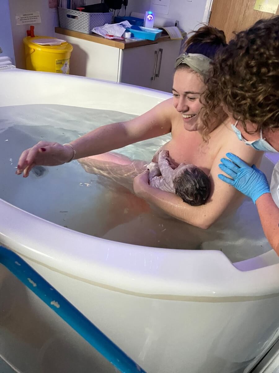 Why have a water birth? - Private Midwives